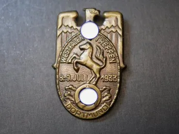 Badge - SA Westphalia Meeting Dortmund 1933