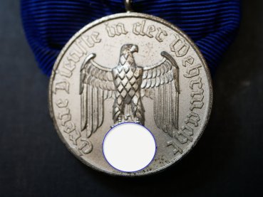 Preview: Wehrmacht 4 Jahre Dienstauszeichnung an Einzelspange mit Adlerauflage