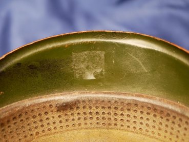 Rare police shako for reinforced police protection (VPS) - Erel Berlin Fiber-Shako