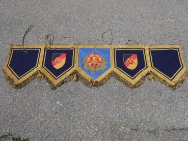 Preview: Seltener Paukenbehang für ein Musikkorps der Volksmarine