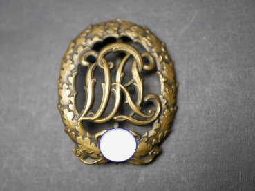 Preview: Sportabzeichen DRA (Deutscher Reichsausschuss für Leibesübungen) in Bronze ohne Hersteller