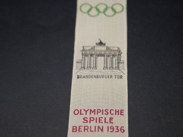 Preview: Lesezeichen - Brandenburger Tor - Olympische Spiele Berlin 1936
