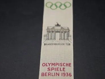 Bookmark - Brandenburg Gate - Olympic Games Berlin 1936