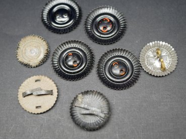 Preview: Lot von 8 Kokarden - Preußen Lübeck