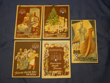 Preview: Lot WHW - Spendenbelege 17 Stück