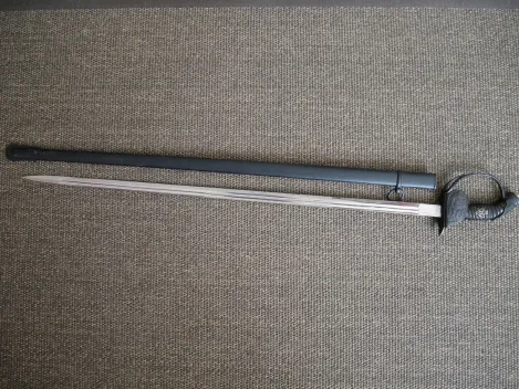 Preussischer IOD Infanterie Offiziersdegen + Einheitssäbel - Hersteller Eickhorn Solingen