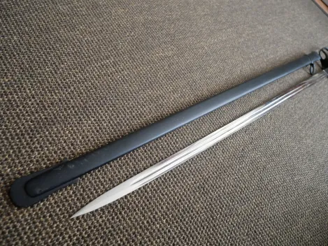 Preussischer IOD Infanterie Offiziersdegen + Einheitssäbel - Hersteller Eickhorn Solingen