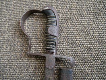 Preussischer IOD Infanterie Offiziersdegen + Einheitssäbel - unberührter Dachbodenfund