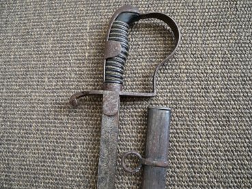 Preussischer IOD Infanterie Offiziersdegen + Einheitssäbel - unberührter Dachbodenfund