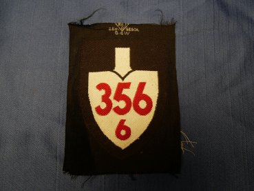 Reich Labor Service RAD Sleeve Badge Sleeve Spade 356 / 6 Neusiedl am See Austria - unworn BeVo piece