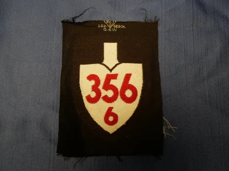 Reichsarbeitsdienst RAD Ärmelabzeichen Ärmelspaten 356 / 6  Neusiedl am See Österreich - ungetragenes BeVo Stück