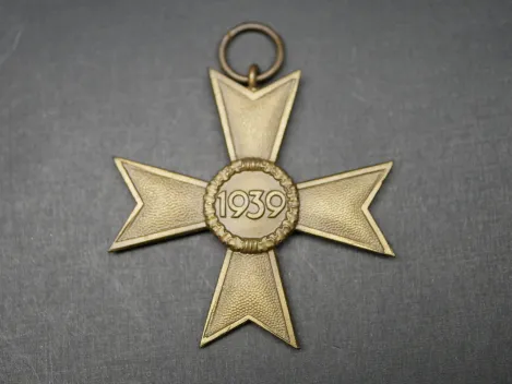 KVK War Merit Cross 2nd Class 1939 without swords on ribbon with maker's mark 37 - Adolf Baumeister, Lüdenscheid