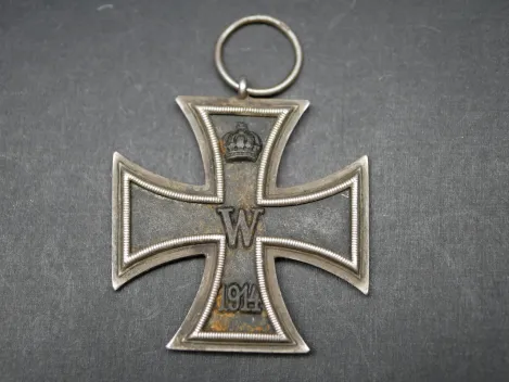 EK2 Iron Cross 2nd Class 1914 - Wilm stamped - H.J. Wilm, Berlin