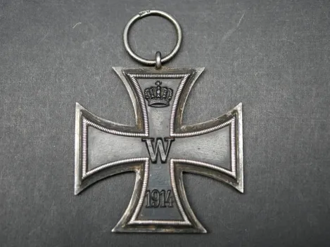 EK2 Iron Cross 2nd Class 1914 - Wilm stamped - H.J. Wilm, Berlin