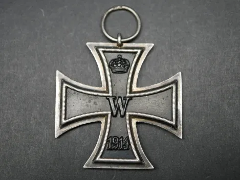 EK2 Eisernes Kreuz 2. Klasse 1914 - Wilm gestempelt - H.J. Wilm, Berlin