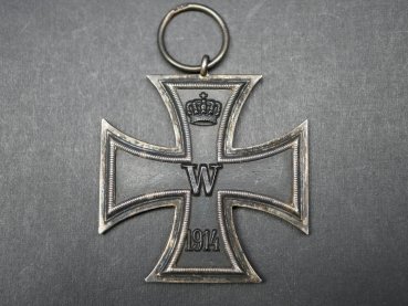 EK2 Iron Cross 2nd Class 1914 - Wilm stamped - H.J. Wilm, Berlin