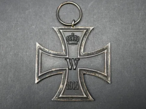 EK2 Eisernes Kreuz 2. Klasse 1914 - Wilm gestempelt - H.J. Wilm, Berlin