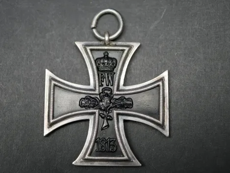 EK2 Iron Cross 2nd Class 1914 - S stamped in eyelet - S – Heinrich Schneider, Leipzig, also Schaper or Scharfenberg possible