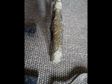 Two WWII sabers - officer's saber + enlisted man's saber as spare parts or for hobbyists