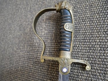 Two lion-head officer's sabers, WWII.