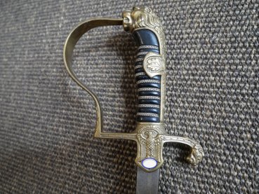 Two lion-head officer's sabers, WWII.