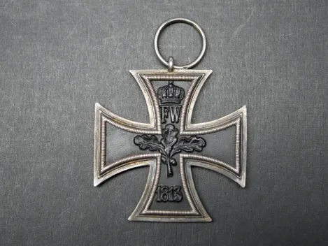EK2 Iron Cross 2nd Class 1914 - possibly stamped N, difficult to read - C.E. Neuhaus & Söhne, Berlin