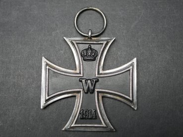 EK2 Eisernes Kreuz 2. Klasse 1914 - N + Kreuz in Öse gestempelt - C.E. Neuhaus & Söhne, Berlin