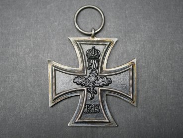 EK2 Eisernes Kreuz 2. Klasse 1914 - S gestempelt -  Heinrich Schneider, Leipzig, auch Schaper oder Scharfenberg möglich