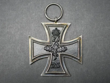 EK2 Iron Cross 2nd Class 1914 - S stamped - Heinrich Schneider, Leipzig, also Schaper or Scharfenberg possible