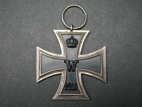 EK2 Iron Cross 2nd Class 1914 - S stamped - Heinrich Schneider, Leipzig, also Schaper or Scharfenberg possible