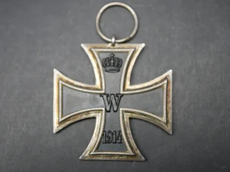 EK2 Eisernes Kreuz 2. Klasse 1914 - We in Öse gestempelt - J.H. Werner