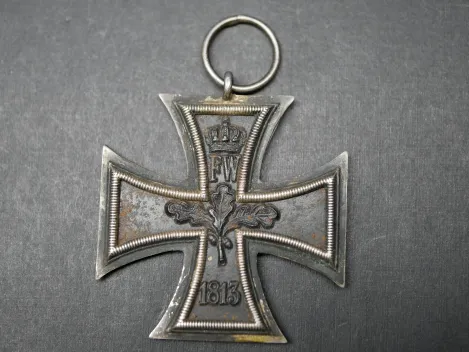 EK2 Iron Cross 2nd Class 1914 - LV stamped - Delivery Association for Iron Crosses
