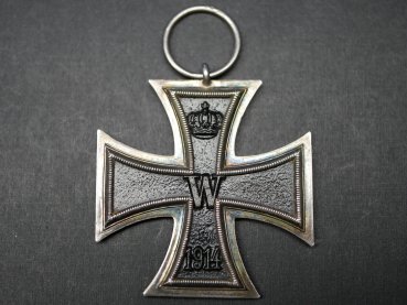 EK2 Eisernes Kreuz 2. Klasse 1914 - LV 43 gestempelt - Lieferungsverband für Eiserne Kreuze