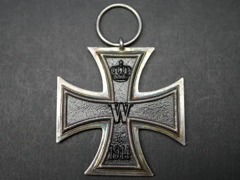 EK2 Iron Cross 2nd Class 1914 - LV 43 stamped - Delivery Unit for Iron Crosses