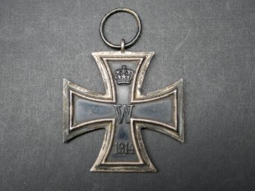 EK2 Eisernes Kreuz 2. Klasse 1914 - MEH gestempelt - unbekannter Hersteller