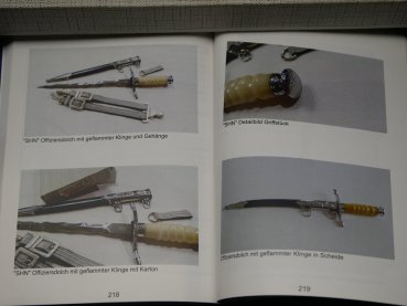 DDR NVA Textbook Dolch - Ehrendolch für Offiziere mit geflammter Klinge mit Gehänge und Koppelschlaufe in nummerngleicher Schachtel