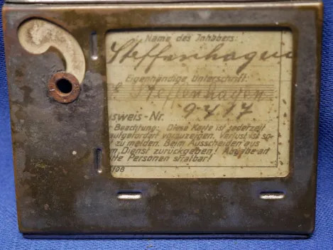 ID card - Focke-Wulf Flugzeugbau GmbH in Bremen