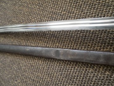 Prussian IOD Infantry Officer's Sword with Folding Hinge - Manufacturer Clement & Jung Solingen