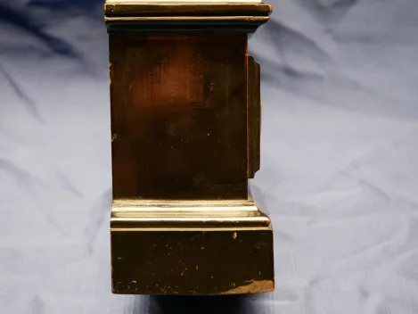 Bronzed bust with portrait of Kaiser Wilhelm II on a wooden base with plaque "Officers' shooting competition on 5.8.03 1st prize"