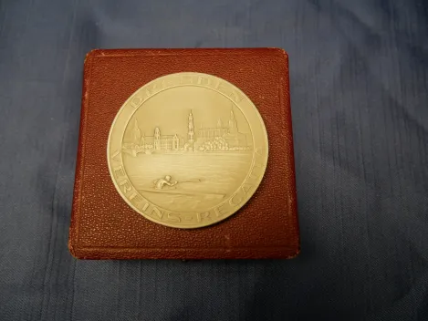 Medaille im Etui - Dresden Vereins-Regatta Siegerpreis 1944