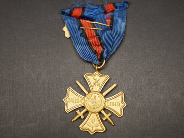 Preview: Regimental commemorative cross on ribbon with overlay for telephone A 20