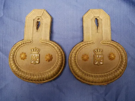 Prussia - Pair of epaulettes, probably for an administrative official of officer rank