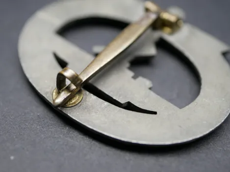 Submarine War Badge 1939, no manufacturer's mark, zinc alloy, lightly worn