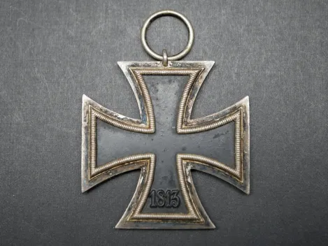 Iron Cross 2nd Class 1939, no maker's mark, lightly worn