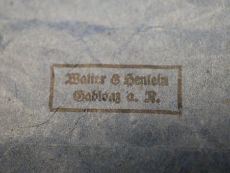 Iron Cross 2nd Class 1939 on ribbon + bag