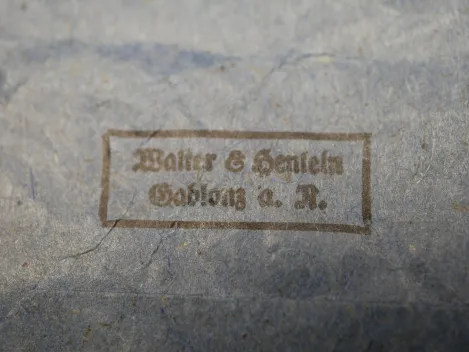 EK2 Eisernes Kreuz 2. Klasse 1939 am Band + Tüte