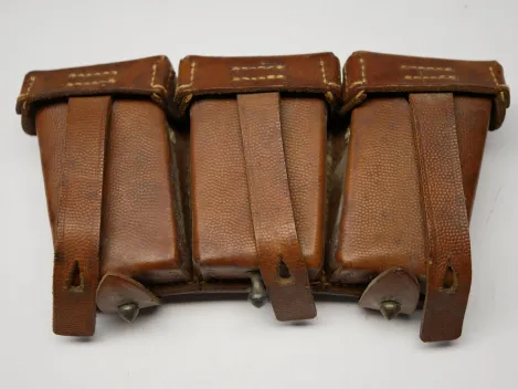 Munitionstasche für K98 mit Hersteller Curt Vogel, Cottbus 1934