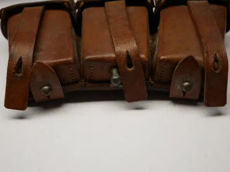 Munitionstasche für K98 mit Hersteller Curt Vogel, Cottbus 1934