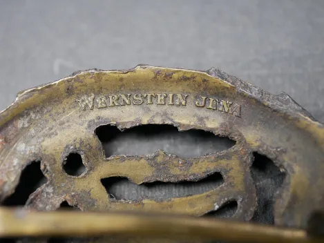 DRL Sportabzeichen in Bronze mit Hersteller Wernstein Jena