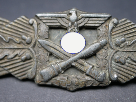 Preview: Nahkampfspange in Bronze - C.E. Juncker, Berlin